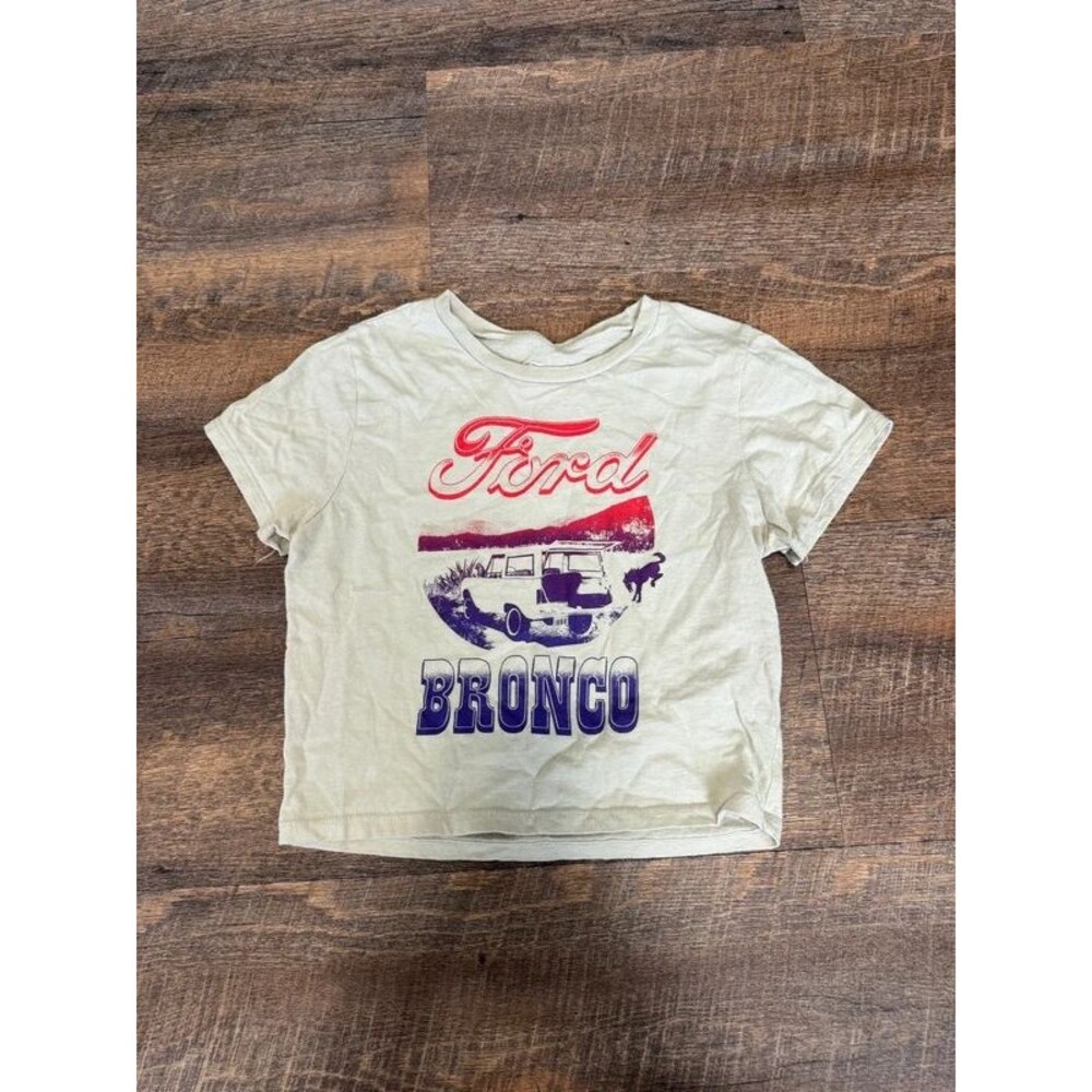 Ford bronco crop tee
